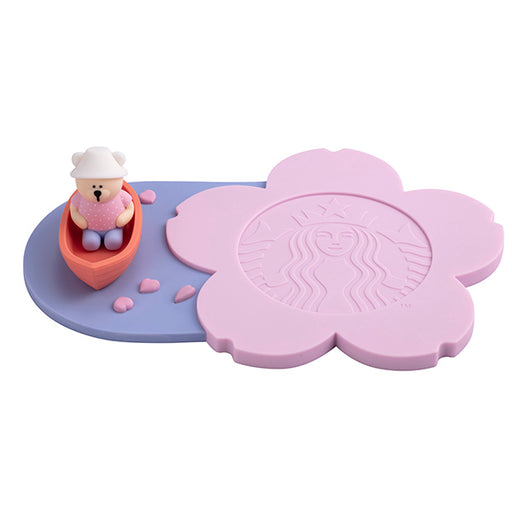 Starbucks Taiwan - Cherry Blossom Sakura 2024 - 31. Sakura Secret Realm Silicone Coaster