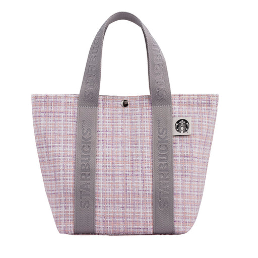 Starbucks Taiwan - Cherry Blossom Sakura 2024 - 39. Pink & Purple Woolen Bag