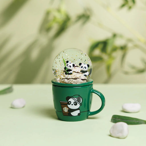 Starbucks Hong Kong - Into the Panda-Dise Snowglobe Mug 3 oz (Release Date: Feb 1, 2025)