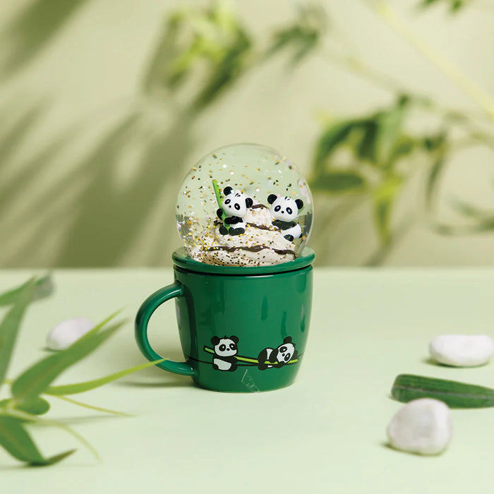 Starbucks Hong Kong - Into the Panda-Dise Snowglobe Mug 3 oz (Release Date: Feb 1, 2025)