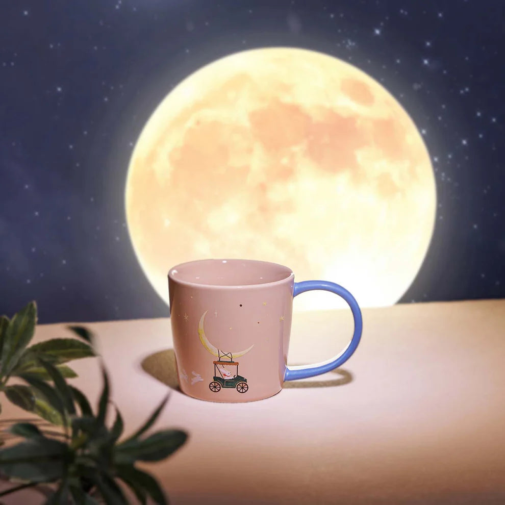 Starbucks Hong Kong - Moon Delivery Bunny x BUNNY ON CABRIOLET MUG 14OZ