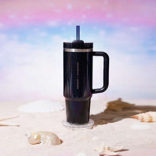 Starbucks Hong Kong - Glamorous Creatures Collection x STANLEY x STARBUCKS THE QUENCHER STAINLESS STEEL COLD CUP(DARK) 30OZ (Online Exclusive)