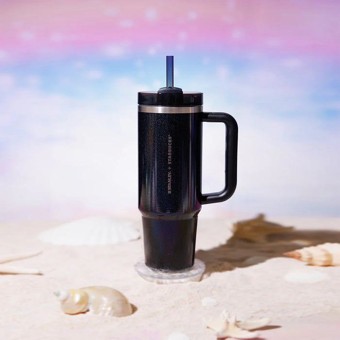 Starbucks Hong Kong - Glamorous Creatures Collection x STANLEY x STARBUCKS THE QUENCHER STAINLESS STEEL COLD CUP(DARK) 30OZ (Online Exclusive)