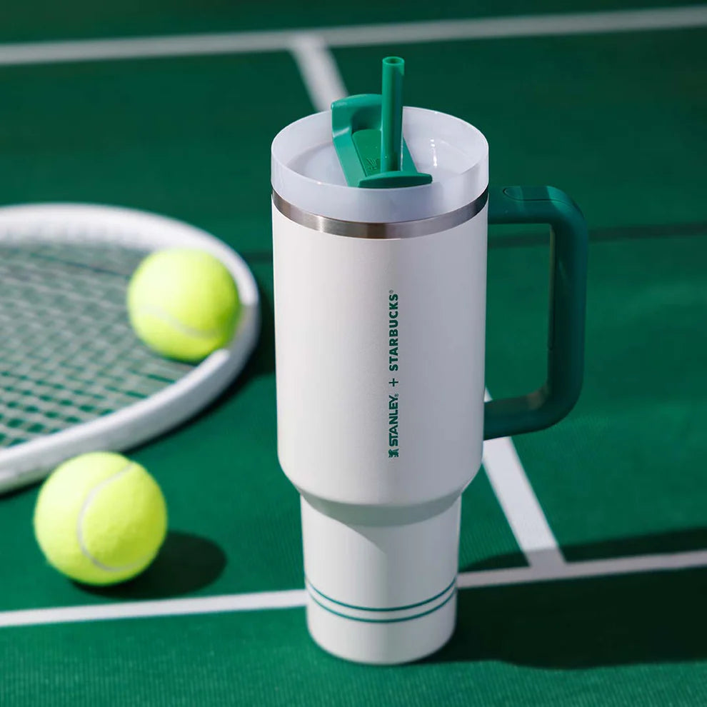 Starbucks Hong Kong - Connected in Green Collection x STANLEY x STARBUCKS THE QUENCHER CONNECTED IN GREEN STAINLESS STEEL COLD CUP 40OZ