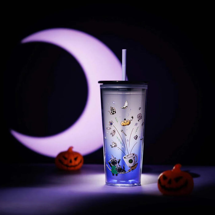 Starbucks Hong Kong - Haunted Coffee House Collection x CAT WITCH COFFEE EXPLOSION COLD CUP 16OZ (Online Exclusive)