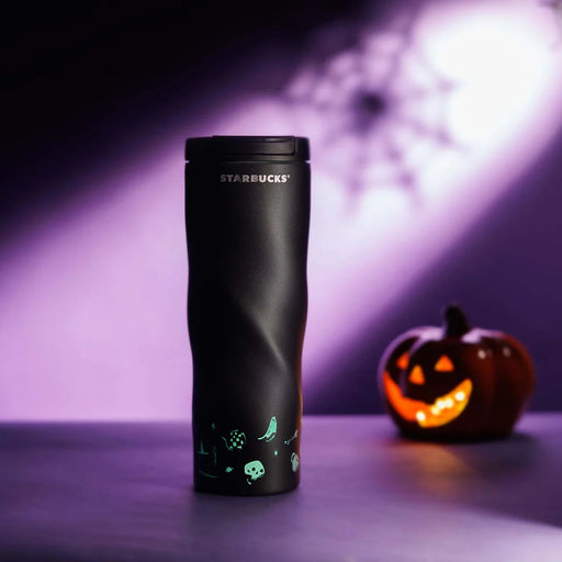 Starbucks Hong Kong - Haunted Coffee House Collection x 16OZ SWIRL HAUNTED COFFEE HOUSE STAINLESS STEEL TUMBLER