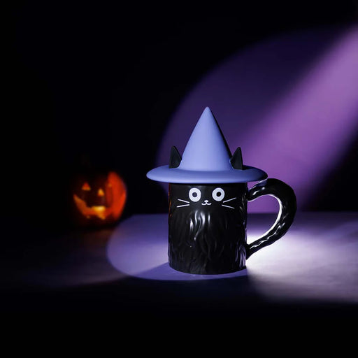 Starbucks Hong Kong - Haunted Coffee House Collection x BLACK CAT WITH WITCH HAT COLOR CHANGE MUG 12OZ