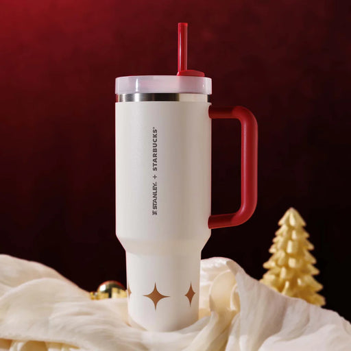Starbucks Hong Kong - Cozy Luxury Collection x STANLEY X STARBUCKS THE QUENCHER H2.0 COZY LUXURY QUENCHER STAINLESS STEEL COLD CUP 40OZ