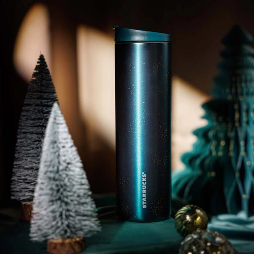 Starbucks Hong Kong - Forest Green with Gold Collection x MiiR FOREST GREEN WIDEMOUTH STAINLESS STEEL TUMBLER 20OZ