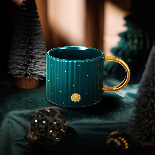 Starbucks Hong Kong - Forest Green with Gold Collection x FOREST GREEN MUG 16OZ