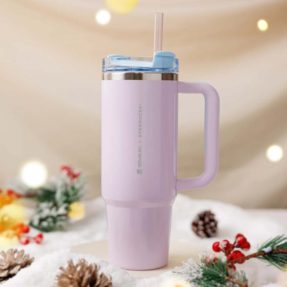 Starbucks Hong Kong - Cookie House Collection x STANLEY X STARBUCKS THE QUENCHER H2.0 STANLESS STEEL COLD CUP(PURPLE) 30OZ