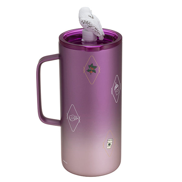 Starbucks Hong Kong - 2026 Harry Potter Colledction x Purple Harry Potter Owl Stainless Steel Cup 503 ml (Release Date: Mar 23, 2026)