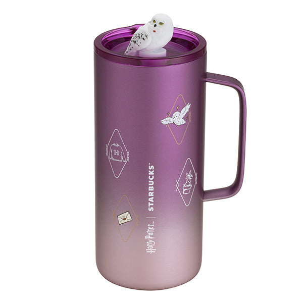 Starbucks Hong Kong - 2026 Harry Potter Colledction x Purple Harry Potter Owl Stainless Steel Cup 503 ml (Release Date: Mar 23, 2026)