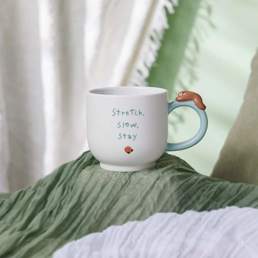 Starbucks Hong Kong - 2026 Easy, Breezy, A little Lazy Collection x SLEEPY FLOPPING SLOTH MUG 12OZ