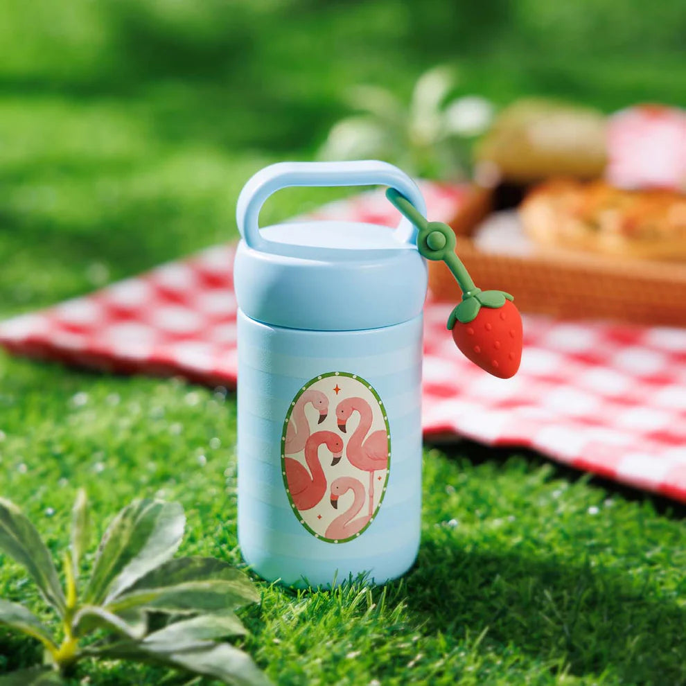 Starbucks Hong Kong - 2026 Taste Like Summer Collection x FLAMINGO STRIPE STAINLESS STEEL TUMBLER 10OZ