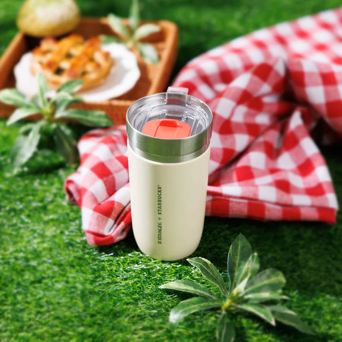 Starbucks Hong Kong - 2026 Taste Like Summer Collection x STANLEY + STARBUCKS VANILLA STAINLESS STEEL TUMBLER 16OZ