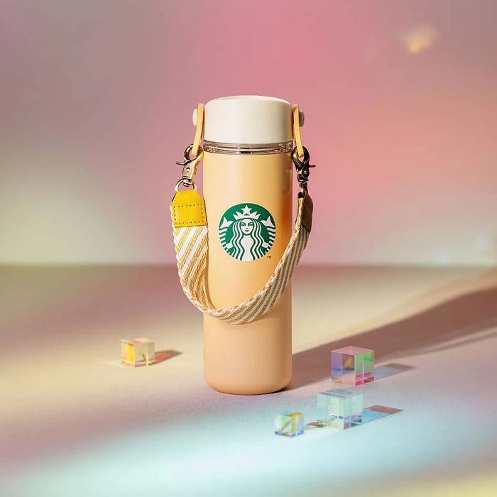 Starbucks Hong Kong - 2026 Tropical Whimsy Collection x STAINLESS STEEL TUMBLER WITH STRAP 16OZ