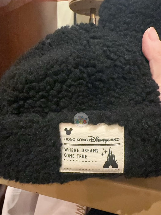 HKDL - Fluffy and Fluffy! Mickey Mouse Ear Hat for Adults (Black Color) (Pre Order, Restock Date is Unknown!!!)