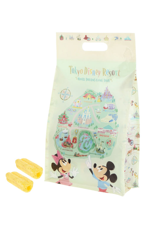 TDR - Tokyo Disney Resort "Park Map Motif" Collection - Corn Snack (Release Date: July 1, 2024)