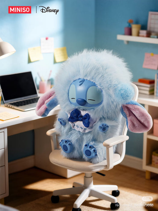 MINISO China - Stitch "Hit Snooze" Vinyl Plush Keychain Blind Box (Release Date: Apr 23, 2026)