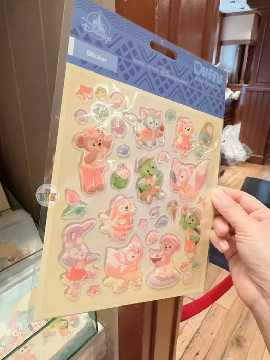 HKDL - Duffy and Friends "Beach Party" x Duffy and Friends Stickers