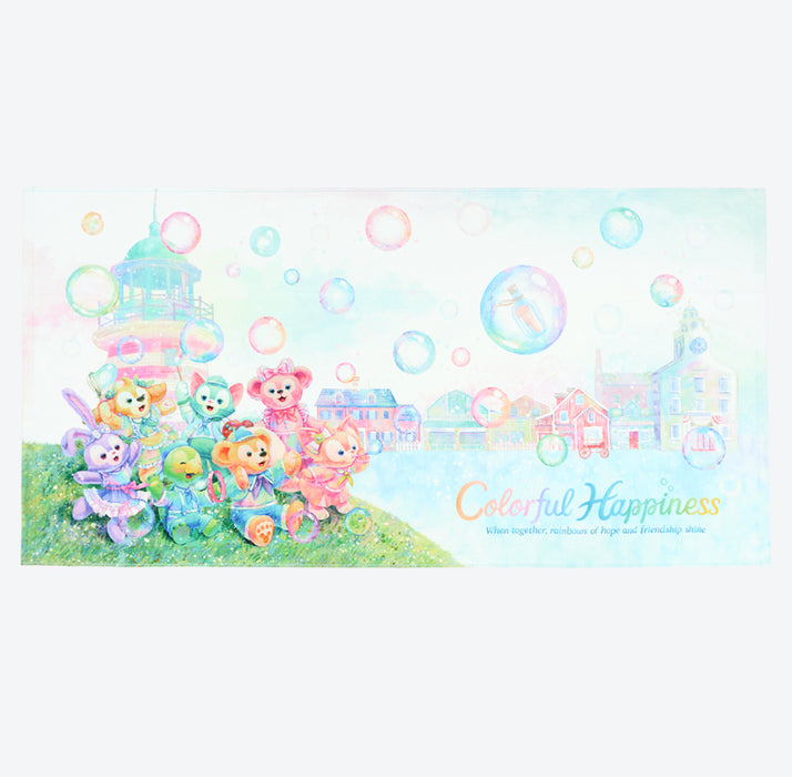 TDR - Duffy & Friends 20th Anniversary: Colorful Happiness x Duffy & Friends Wide Bath Towel (Release Date: Apr 8, 2025)