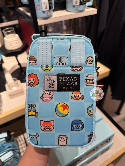 DLR/WDW - Pixar Place Hotel - Lug Pixel Characters Crossbody Bag