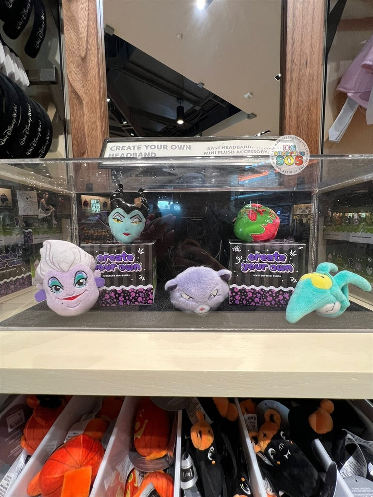 DLR/WDW - Create Your Own Headband - Disney Villains Mystery Headband Plush Box