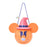 Japan Exclusive - Mickey or Minnie Mouse Jack-o'-Lantern Candy Pot with Snack
