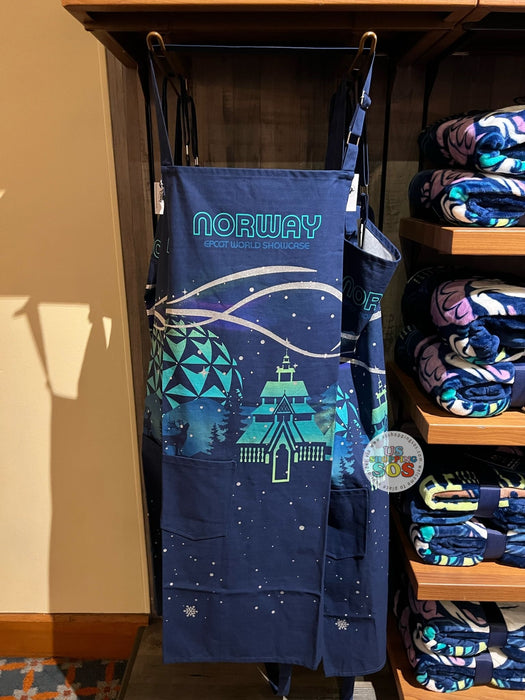 WDW - Epcot World Showcase Norway 🇳🇴 - Mickey and Minnie Aurora Time 2025 - Apron