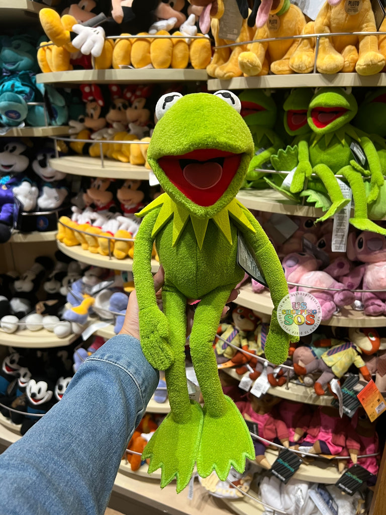 Disney Store Stuffed Muppet Animal DLR The Muppets Kermit The Frog