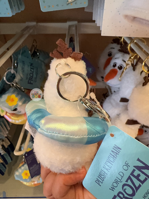HKDL -  2026 World of Frozen Collection x Olaf Plush Keychain