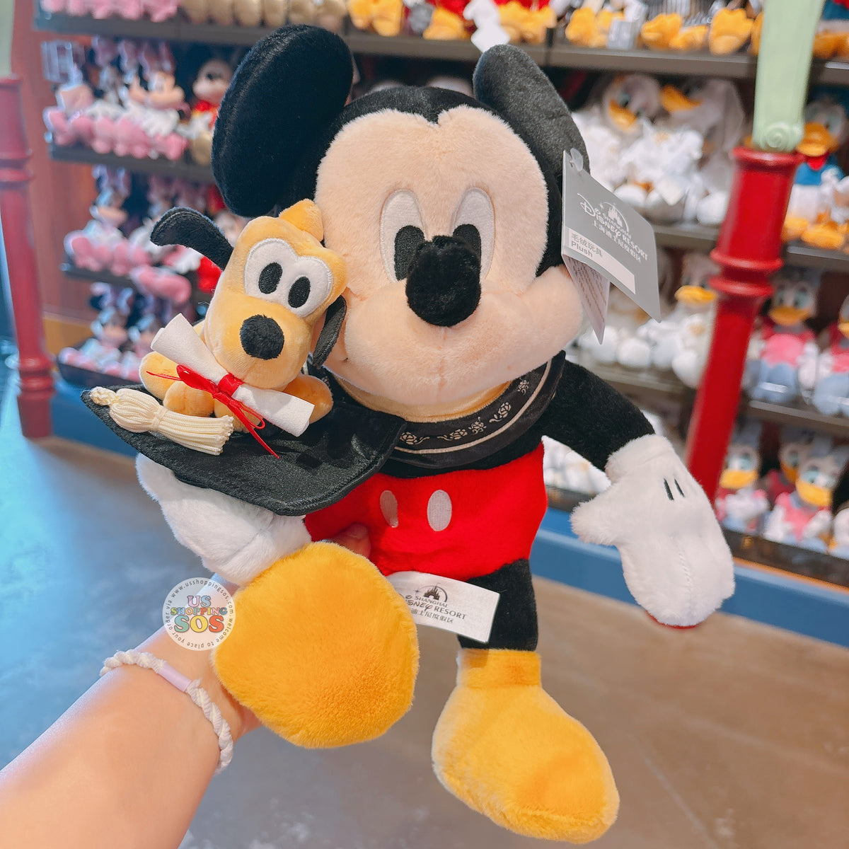 SHDL - 2026 Graduation Collection x Mickey Mouse & Pluto Plush Toy