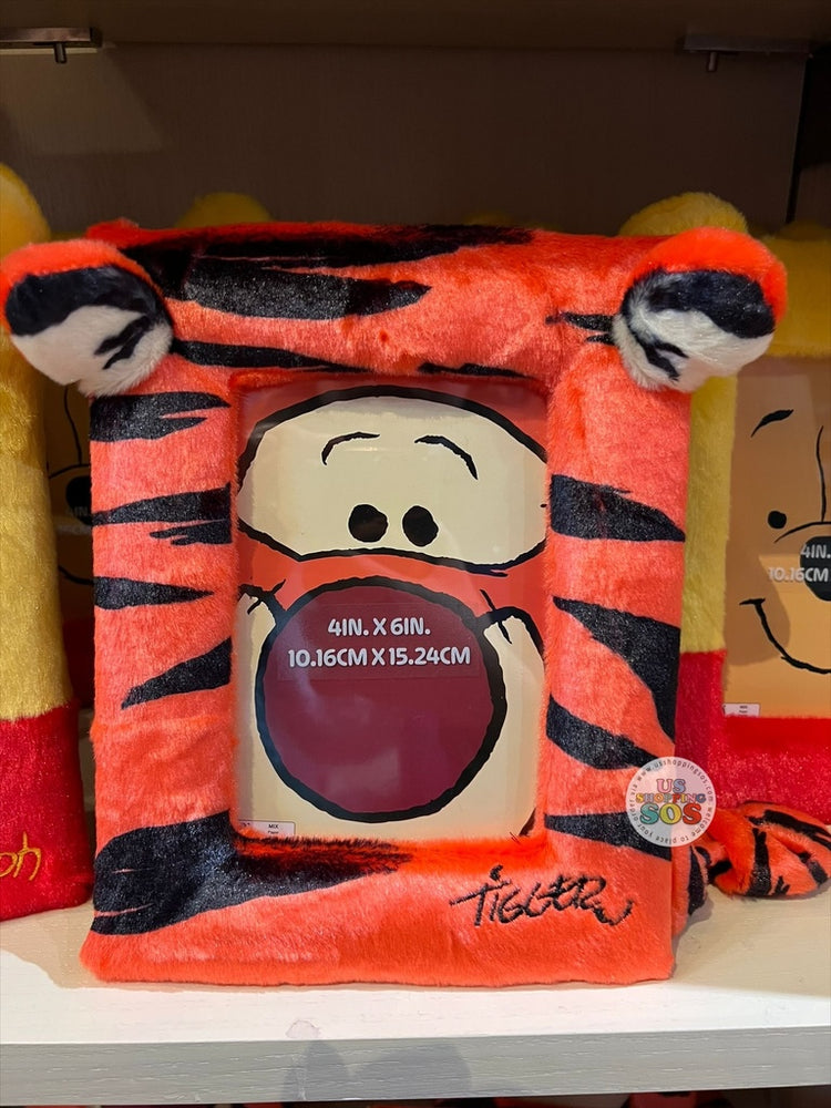 DLR/WDW - Pooh & Friends - Tigger Fluffy Photo Frame 4” x 6”