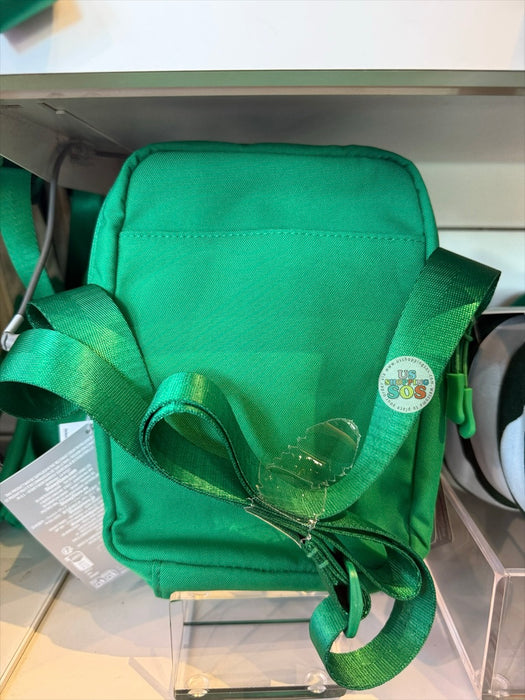 DLR/WDW - Logo Mania 2026 The Tiki Tiki Tiki Room - Emerald Green Park Logo Headband Friendly Crossbody Bag