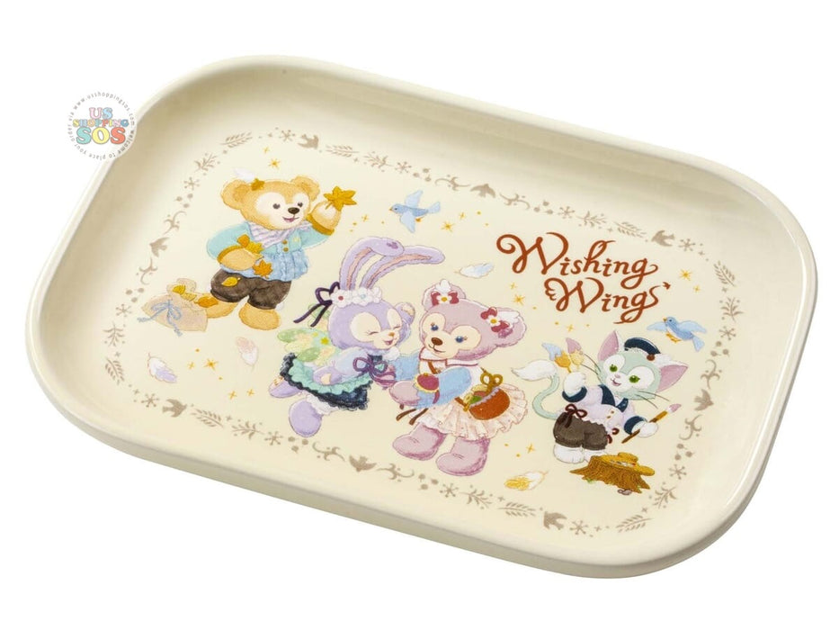 TDR - 2025 Duffy & Friends "Wishing Wings" Collection x Souvenir Dessert Plate (Release Date: Aug 28, 2025)