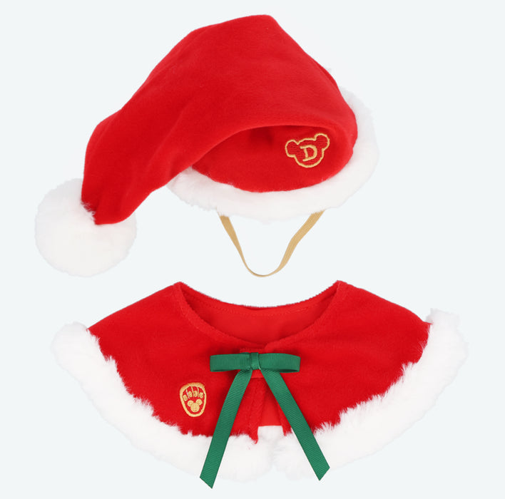 TDR - Duffy & Friends "Wintery Snowman" Collection x Santa Hat & Cape Plush Toy Costume (Release Date: Nov 4, 2025)