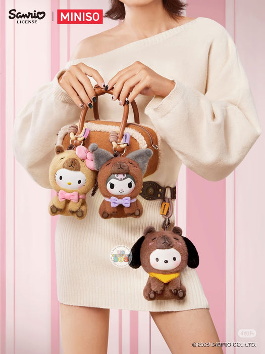 MINISO - Sanrio Characters ‘Chill Capybara’ Vinyl Plush Pendant Mystery Blind Box (Release Date: Dec 15, 2025)