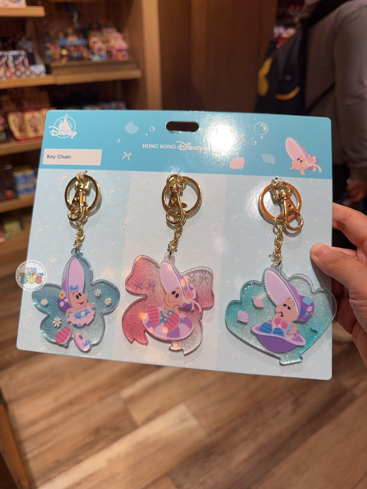 HKDL - 2026 Baby Oysters Shimmering Summer Collection x Baby Oyster Acrylic Keychain Set of 3