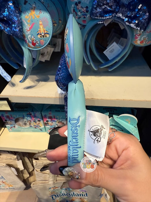 DLR/WDW - Play in the Park 2026 - Minnie Sequin Bow Imitation Leather Headband