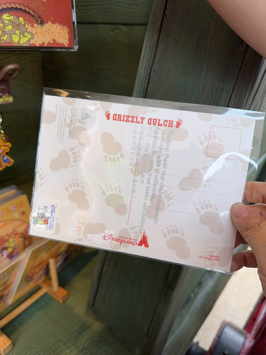 HKDL - 2026 Chip & Dale Grizzly Gulch Collection x Chip & Dale Postcard