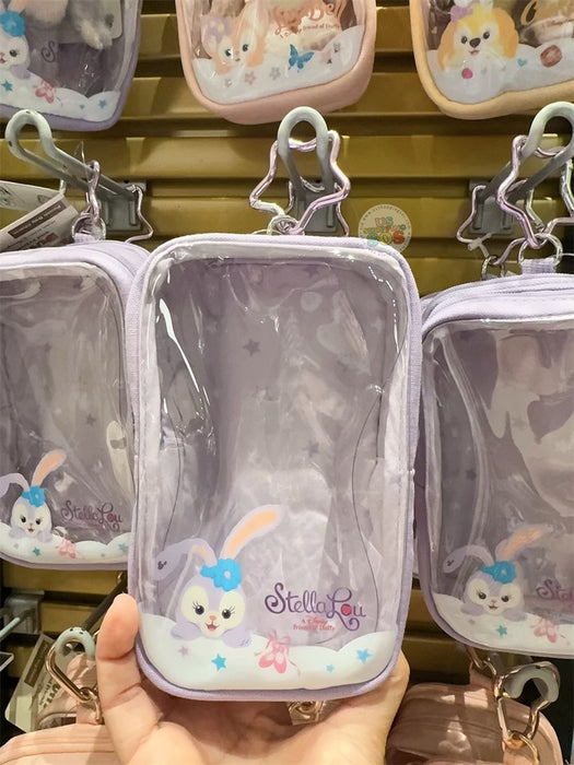 HKDL - StellaLou Clear Pouch with Bag Charm