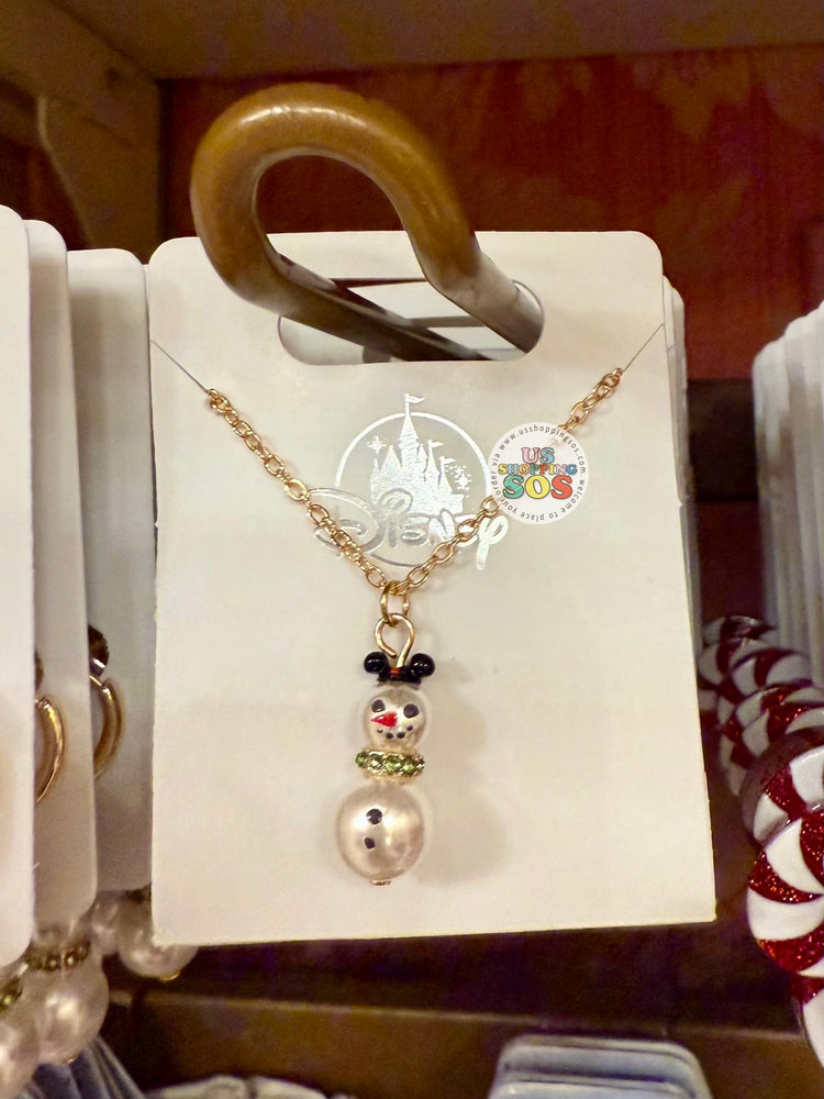 DLR/WDW - Christmas 2025 - Snowman Necklace