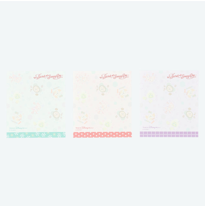 TDR - Duffy & Friends "Secret Of a Snowy Day" Collection x Memo/Sticky Note Pads Set of 3 (Release Date: Nov 4, 2025)