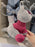 HKDL - 2025 World of Frozen x Kitten With Red Scarf Plushy Shoulder Bag