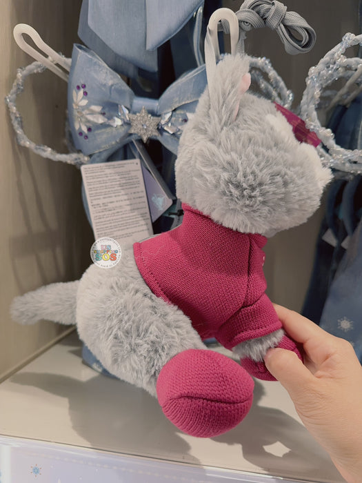 HKDL - 2025 World of Frozen x Kitten With Red Scarf Plushy Shoulder Bag