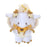 SHDS - ETO Pooh 2024 x Winnie the Pooh White Dragon Plush Keychain