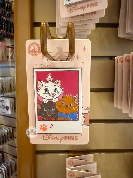 DLP - 2026 Polaroid Photo Frame Collection x Marie, Berlioz, and Toulouse Pin Badge