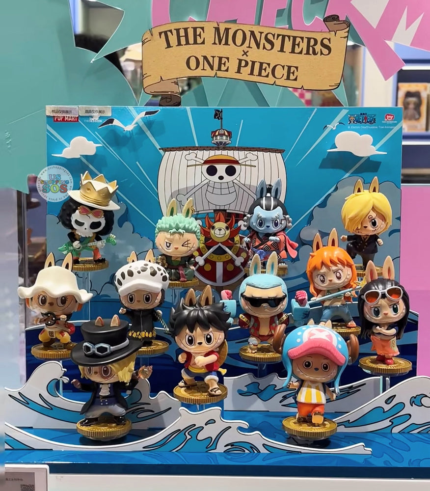POPMART - The Monsters Labubu x One Piece Series Vinyl Figures Random Secret Box