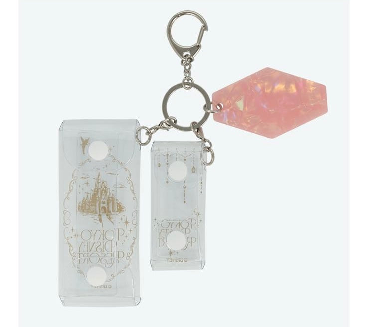 TDR - Tokyo Disney Resort Cinderella Castle & TinkerBell Sprinkling Pixie x Hand Cream, Lipstick Keychain (Release Date: Jun 5, 2025)